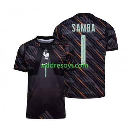 Francuska Brice Samba 1 Golmanski Domaći Nogometni Dres World Cup 2026